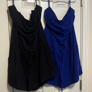 New York & Company Soho Street Blue Top